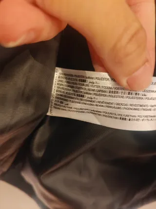 Cazadora Biker Mango Negra Talla S