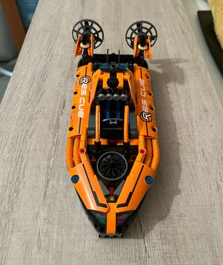 Lego Hovercraft de Rescate Naranja