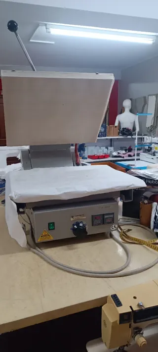 Termofijadora textil