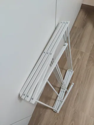 Tendedero Plegable Blanco Como nuevo, muy poco uso