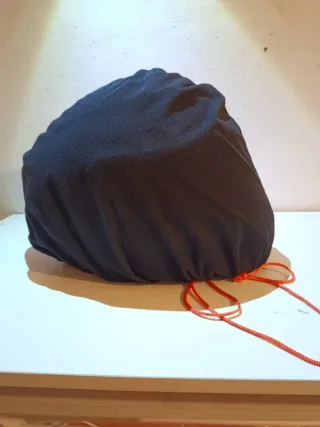 Casco moto integral diseño tigre y montañas