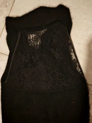 Abitino nero con pizzo