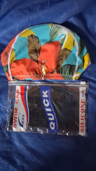 2 Cappelli da Bagno per Bambini Quick, Mai Usati