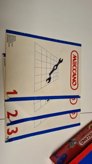 Meccano nunero 3 con Instrucciones y Caja