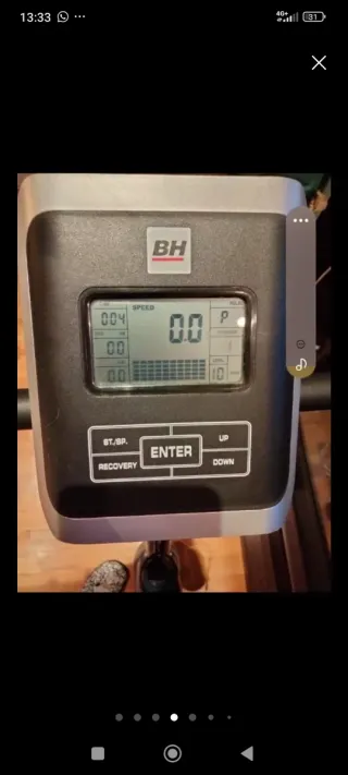 Bicicleta Estática BH. Precio negociable