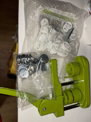 Máquina para hacer chapas + accesorios