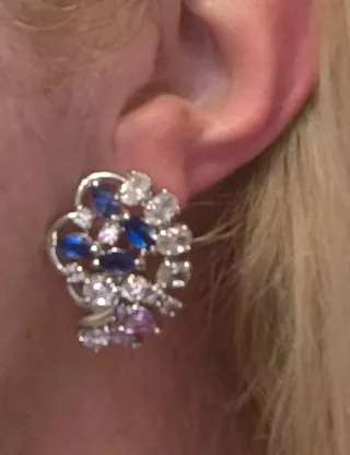 Conjunto Vintage Pendientes y Colgante