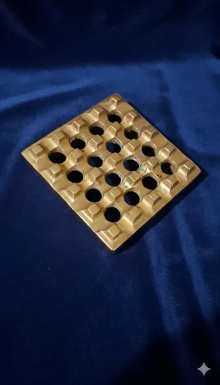 Cenicero vintage de latón