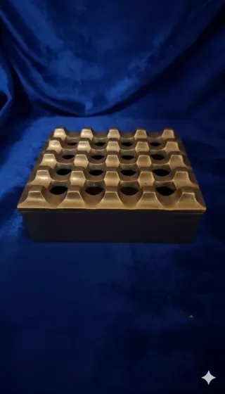 Cenicero vintage de latón