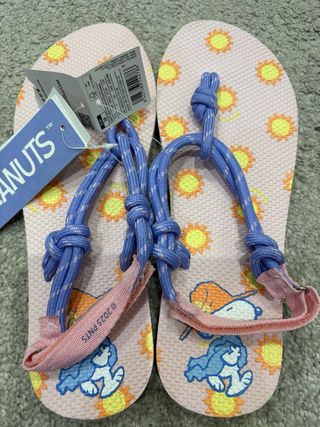 Chanclas Peanuts Mujer Talla 38