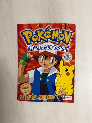 ¡COMPLETO! - Álbum Cromos Pokémon ¡Hazte con todos