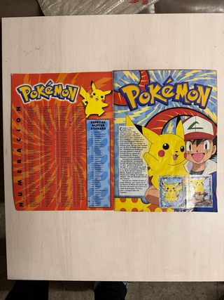 ¡COMPLETO! - Álbum Cromos Pokémon ¡Hazte con todos