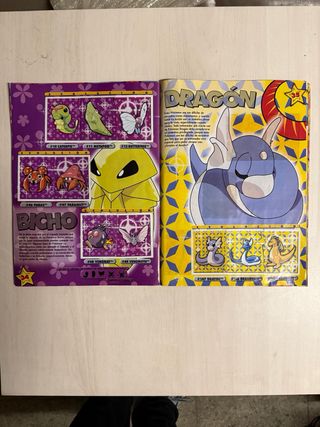 ¡COMPLETO! - Álbum Cromos Pokémon ¡Hazte con todos