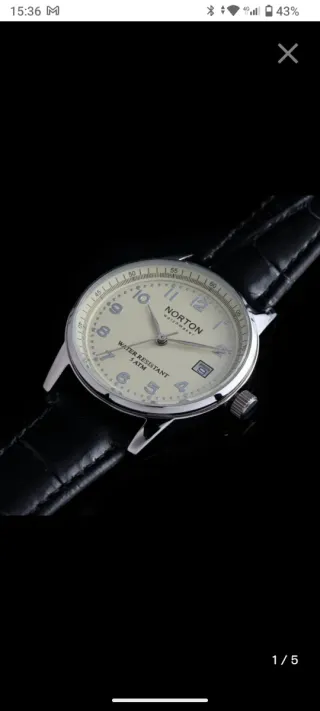 Orologio da donna Norton Pellestrina con quadrante champagne