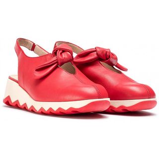 Sandalia zapato Wonders lazo rojo sin estrenar