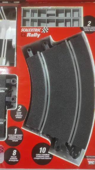 Scalextric Circuito C2 Rally SIN COCHES