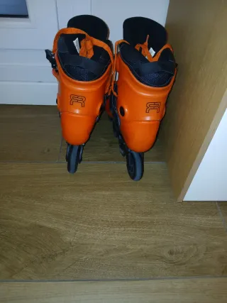 Patines en línea FR FRX-80 Naranja.  TALLA 40