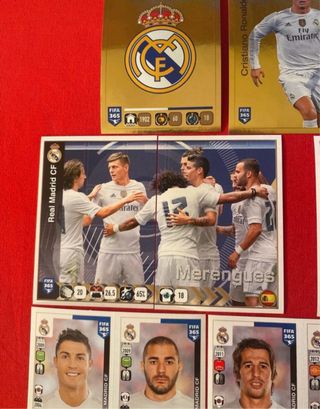 16 figurine Real Madrid 2015/16 con 2 Cristiano