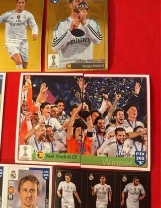 16 figurine Real Madrid 2015/16 con 2 Cristiano