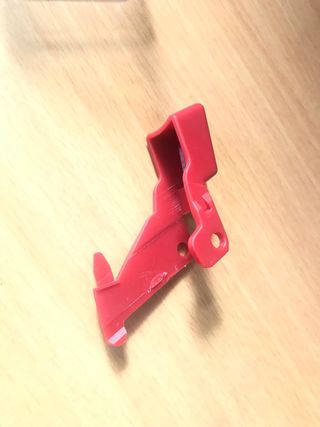 Botón Gatillo Aspiradora Dyson Rojo