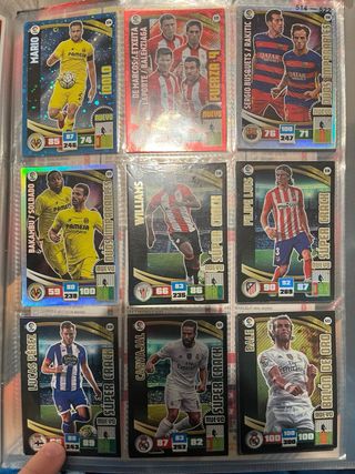 Álbum Adrenalyn 2015-16 COMPLETO