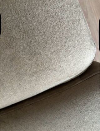 Sofá 2 plazas beige con asientos deslizantes