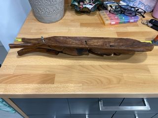 Máscara africana Dan de madera tallada