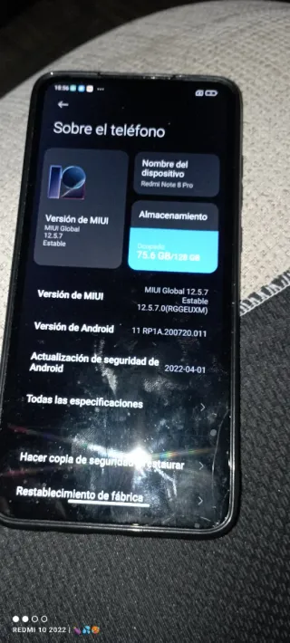 Xiaomi Redmi Note 8 Pro 128GB blu