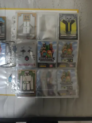 Cromos Minecraft Colección Incompleta . 43 cromos