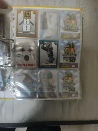 Cromos Minecraft Colección Incompleta . 43 cromos