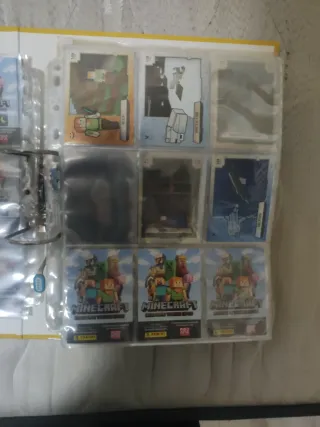 Cromos Minecraft Colección Incompleta . 43 cromos