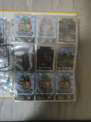 Cromos Minecraft Colección Incompleta . 43 cromos