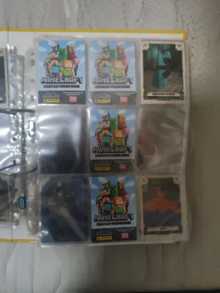 Cromos Minecraft Colección Incompleta . 43 cromos