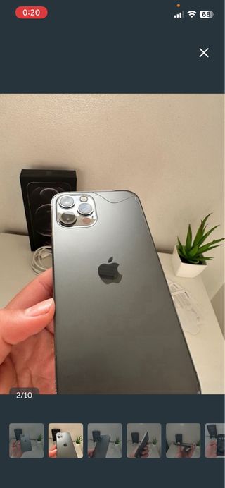 iPhone 12 Pro Gris Espacial 128GB