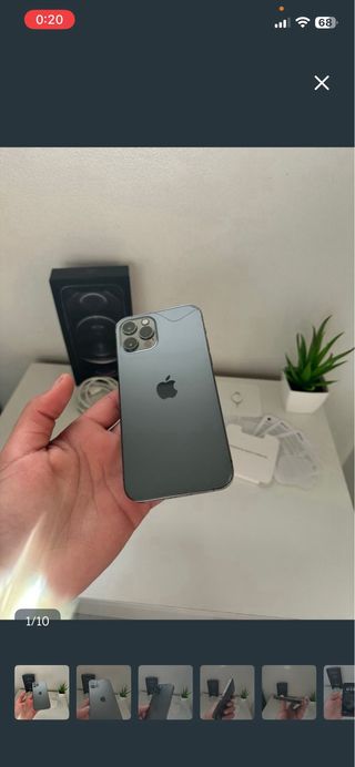 iPhone 12 Pro Gris Espacial 128GB