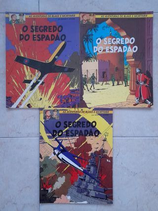 Blake e Mortimer - O Segredo do Espadão 1, 2 e 3