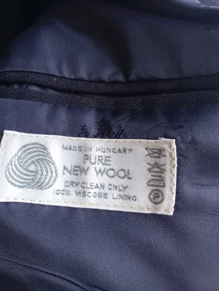 Blazer de lana Burton azul