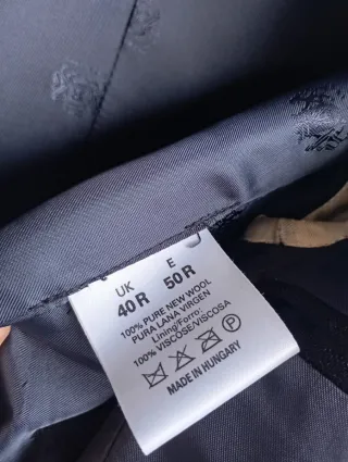 Blazer de lana Burton azul