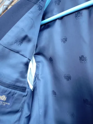 Blazer de lana Burton azul