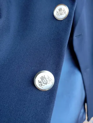 Blazer de lana Burton azul