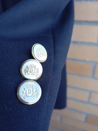 Blazer de lana Burton azul