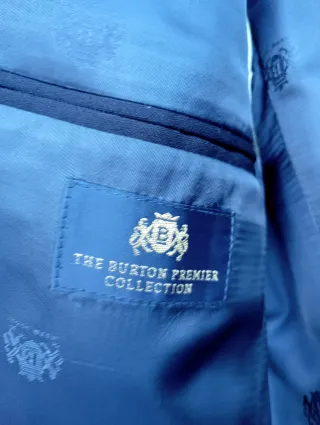 Blazer de lana Burton azul