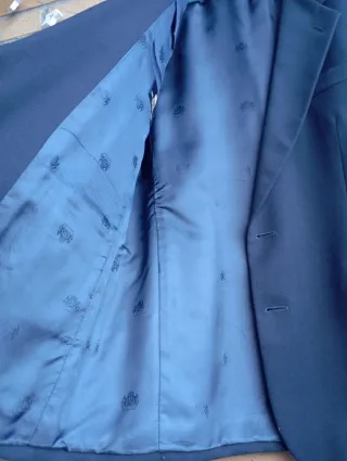 Blazer de lana Burton azul