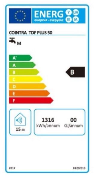 Termo Eléctrico Cointra TDFPLUS50 47.5L
