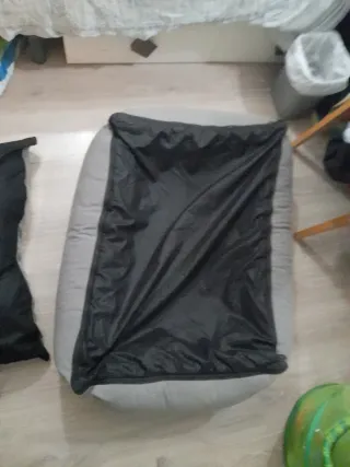 Cama para perro/gato gris