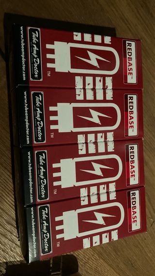 EL34 Cuarteto Válvulas Redbase TAD Premium