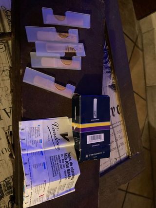 Antico clarinetto con custodia