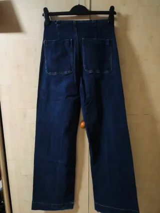 Jeans Stradivarius D77 Talla 38 Bolsillos