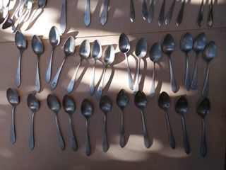 Lote cubiertos alpaca