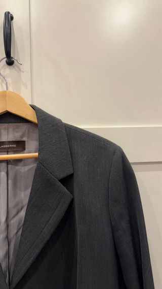 LASSENRE Chaqueta Gris Rayas